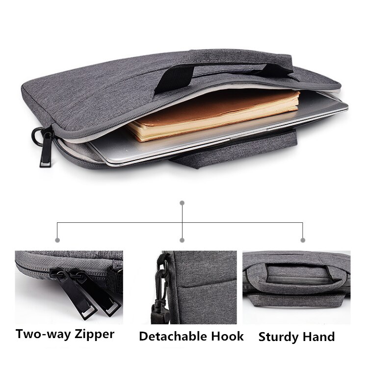 Waterproof Portable Laptop Bag Case Protective 13.3 14.1 15.4 15.6 inch Handbag Macbook Pro 15.6 for Apple liner felt briefcase