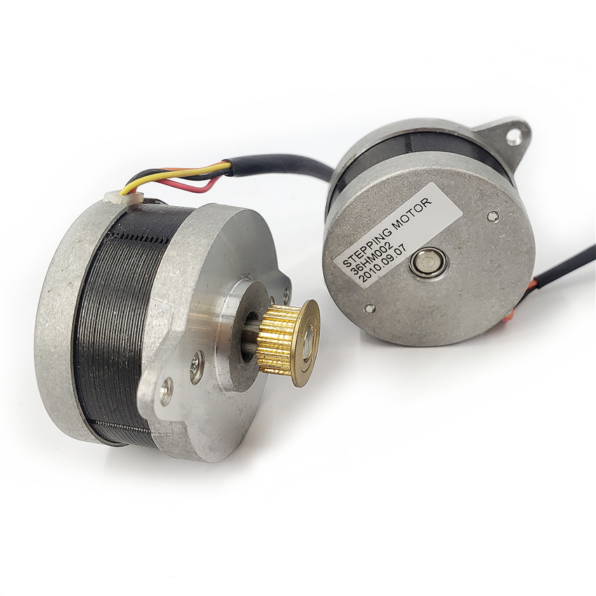 1PC Precision 0.9 degree 36 Stepper Motor With 16 Gear 2 Phase 4 Wire 36HM002 Mini Stepping Motor Synchronous Monitoring Motors