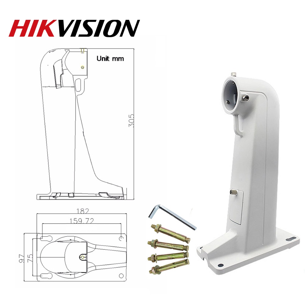 Fast DS-1614ZJ camera bracket cctv accessories Wall Mount Bracket for Hikvision PTZ Camera camera wall mount