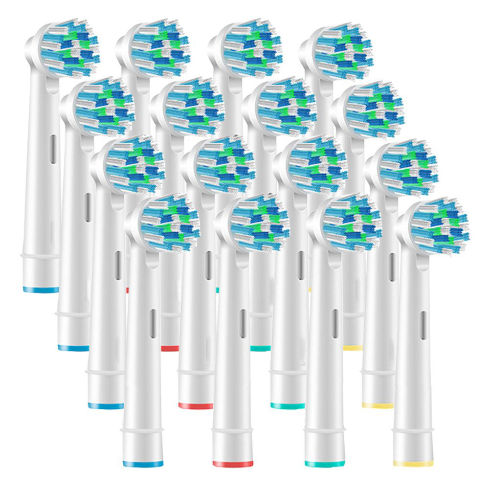 Opzetborstels Voor Oral B Elektrische Tandenborstel Voordat Power/Pro Gezondheid/Triumph/3D Excel/Schoon precisie Vitaliteit: Bruin