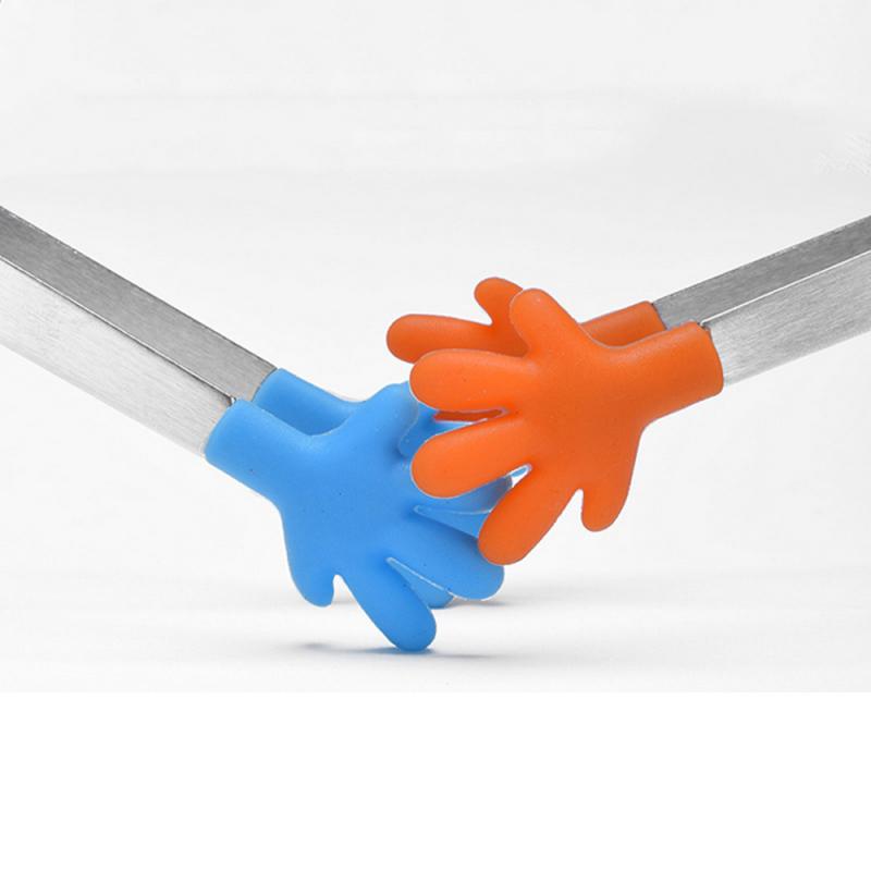 petit palmier alimentaire BBQ salade Toast pinces gâteau pâtisserie pince outil de cuisine outils de cuisson Mini Silicone alimentaire pince