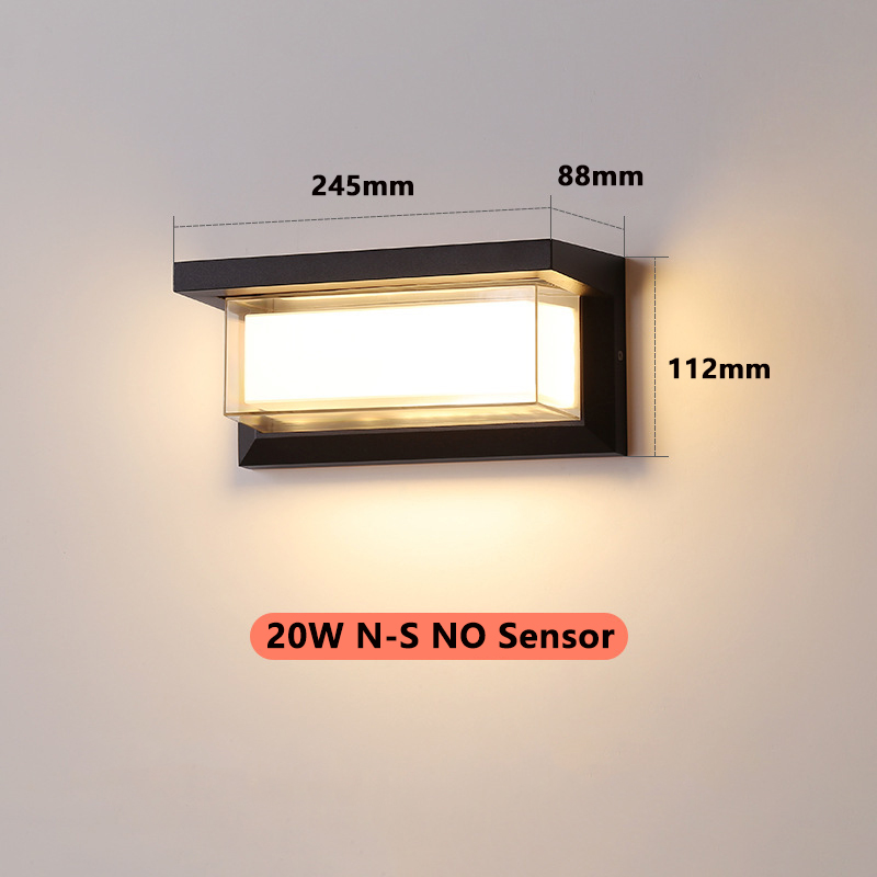 Gartenhaus Heimat Bewegungs melder Licht Ich bin Freien wasserdicht ip65 LED Zauberstab leuchte Veranda Garten Pir Zauberstab beleuchtung 20w Zauberstab leuchte ac220v: Licht Grün / Warmes Weiß