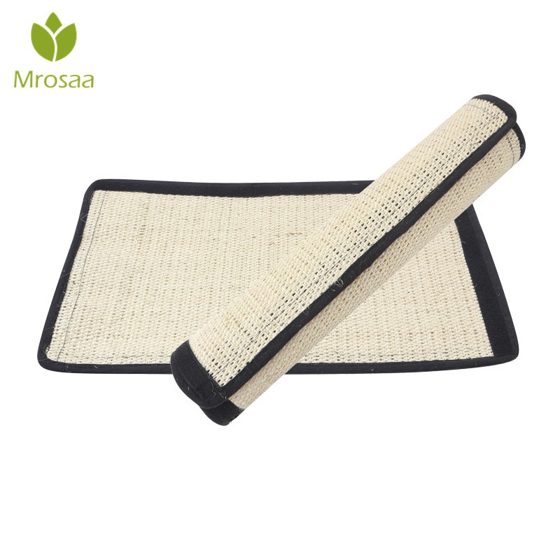 Cat Scratching Post Mat For Cats Natural Sisal Protecting Furniture Foot Chair Protector Pad Climbing Tree cat Scratch Pad Board