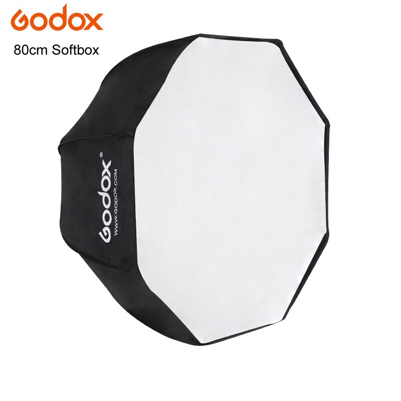 Godox Photo 80 Cm Octagon Umbrella Softbox Brolly Reflector Voor Fotografie Studio Flash Speedlite