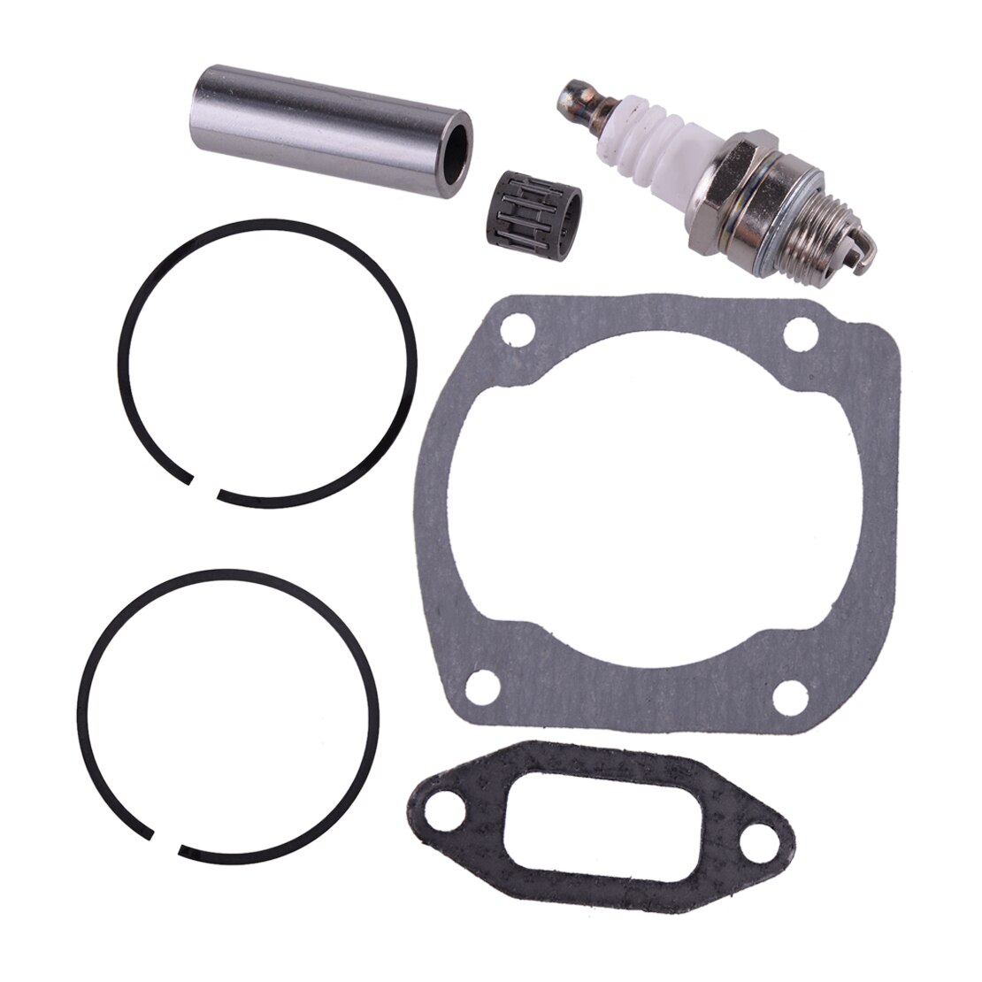 14 stücke 50mm Zylinder Kolben oben Bausatz passen für Husqvarna 372 XP 362 365 371 Kettensäge 503818001