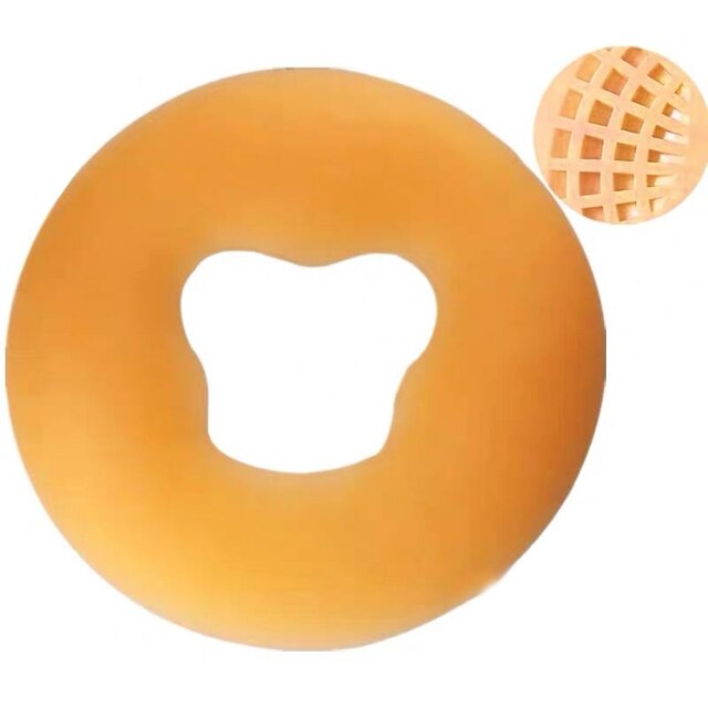 Silikon nedåtvänd kudde kudde massage skönhet spa salong bordssäng, bekväm: Orange 1