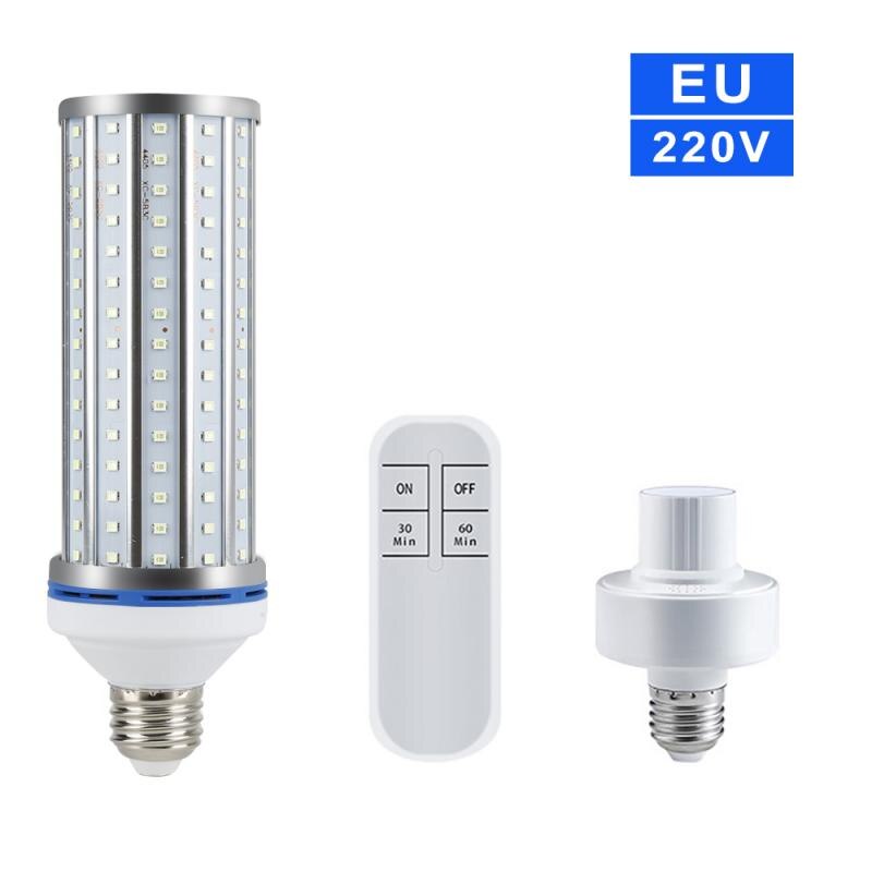 60W UV Germicidal Lamp LED UVC Bulb E27/E26 Home Ozone Disinfection Light Led Ultraviolet Sterilizer Sanitizer Household Office