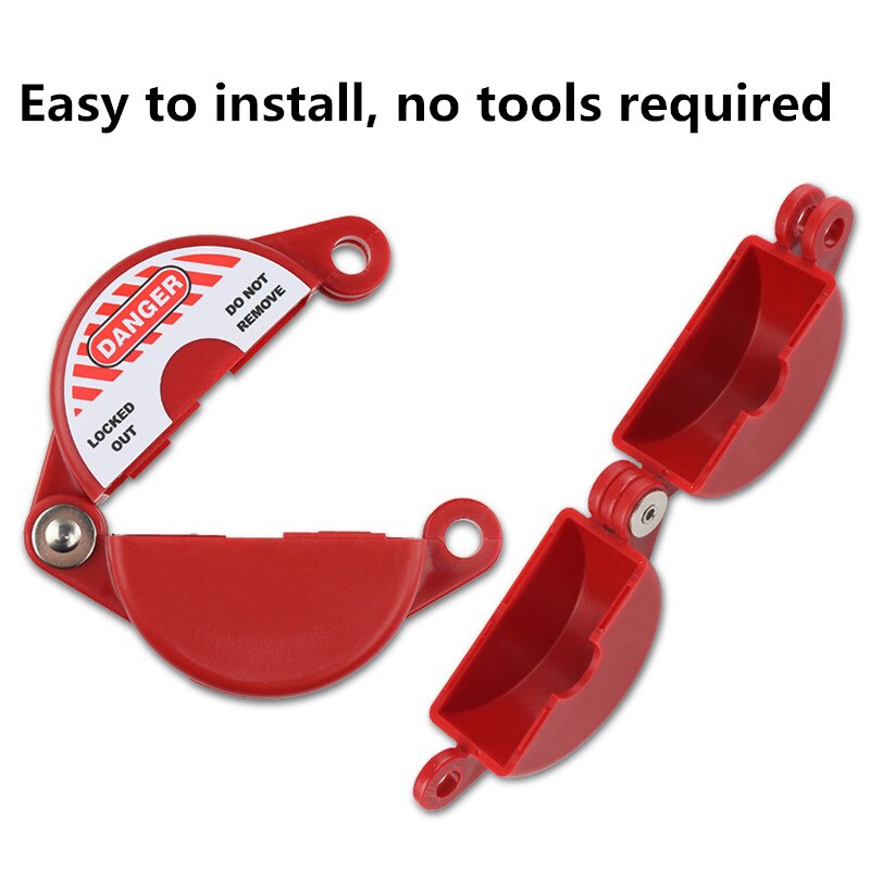 1"-2.5" Master Lock Rotating Gate Valve lockout Tank Gas bottle ball Valve safety locks CYLINDER TANK LOCKOUT