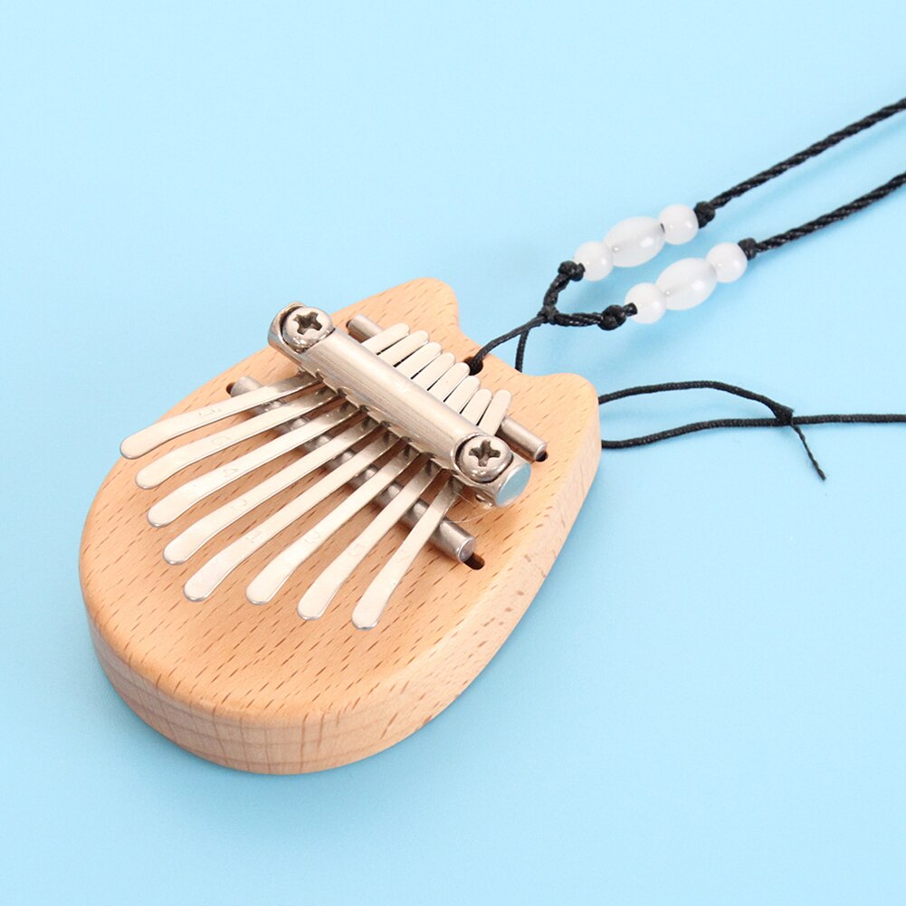 Mahogany Wood Thumb Finger Piano Mbira Mini 8 Keys Kalimba Musical Instrument Kalimba Musical Enjoyable Instrument Supplies