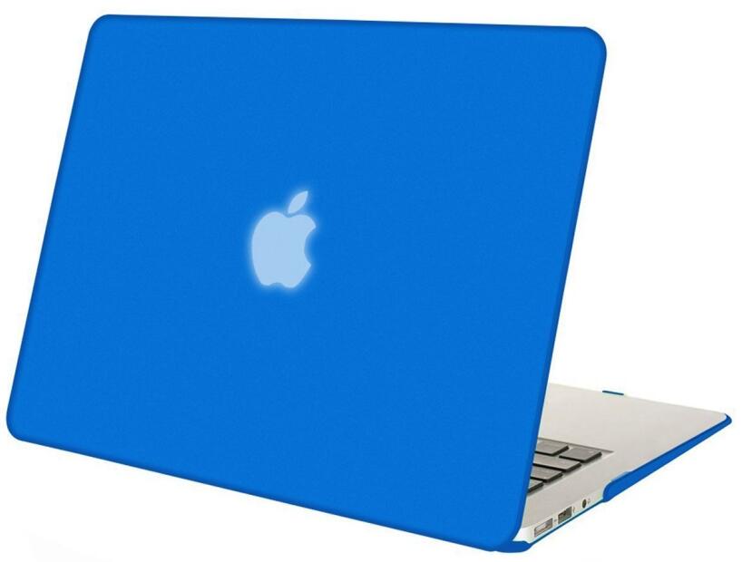 Mosiso duro caso capa sólida para macbook air 11 2017 2016 2015 2014 2013 a1465 a1370 mac ar netbbook coque capa acessórios: Blue