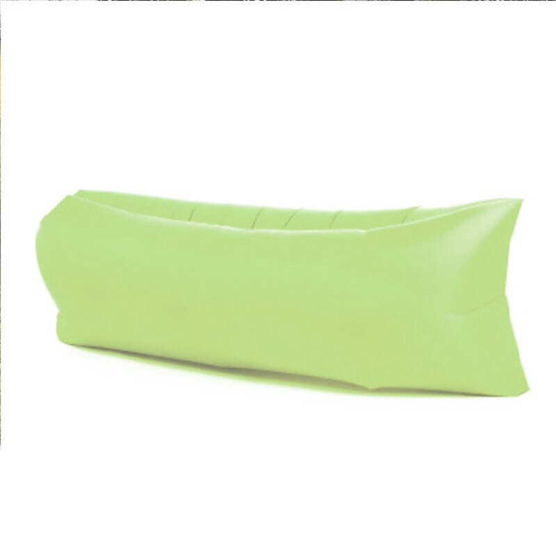 Udendørs campingmadrasser oppustelig picnicpude dørmåtte hurtig påfyldning luft doven oppustelig sofa dovenpose luftseng sove: B003- grønne