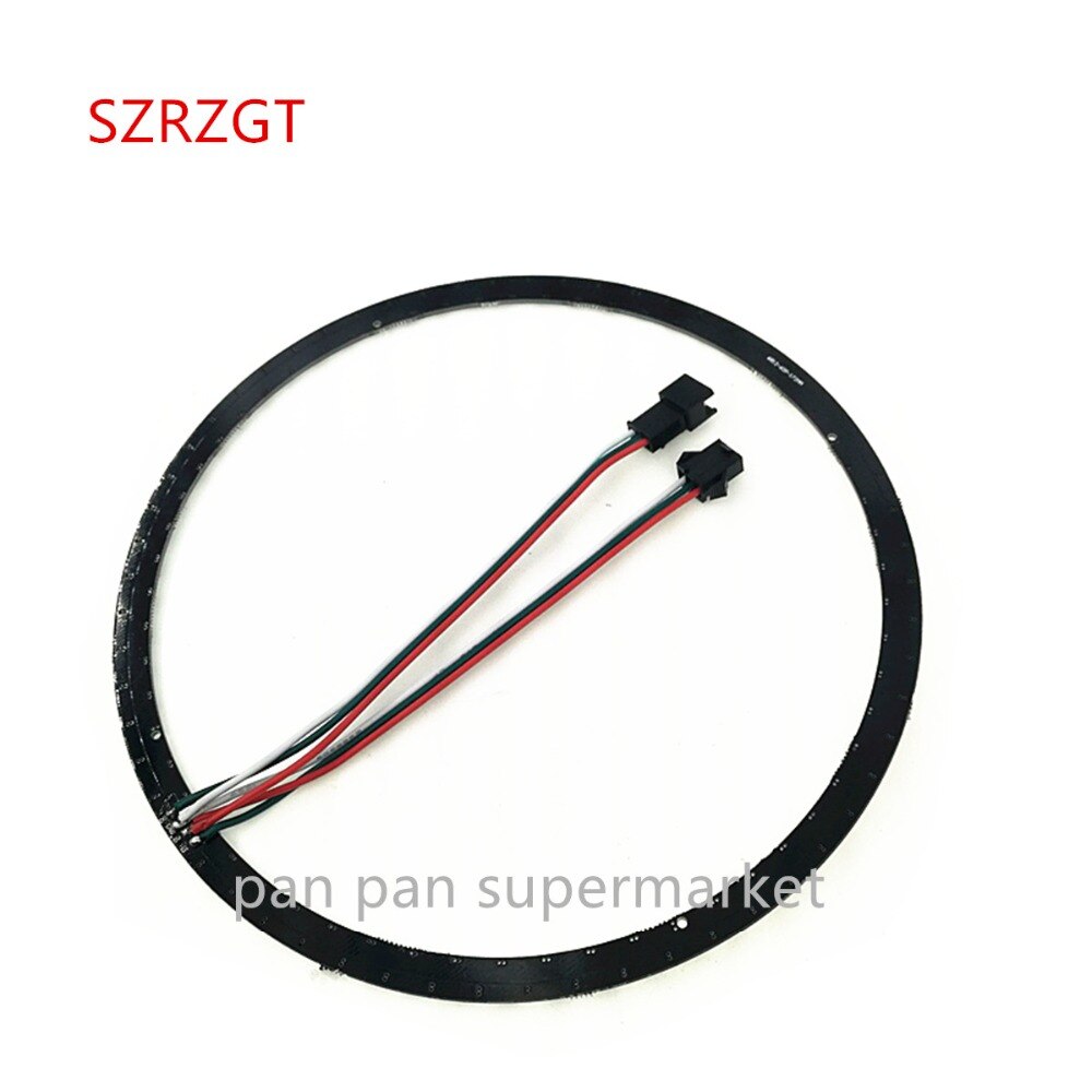 WS2812B pixel Ring 60 LEDs 172MM WS2812 SK6812 5050 RGB LED Ring WS2811 ic Built-in RGB DC5V