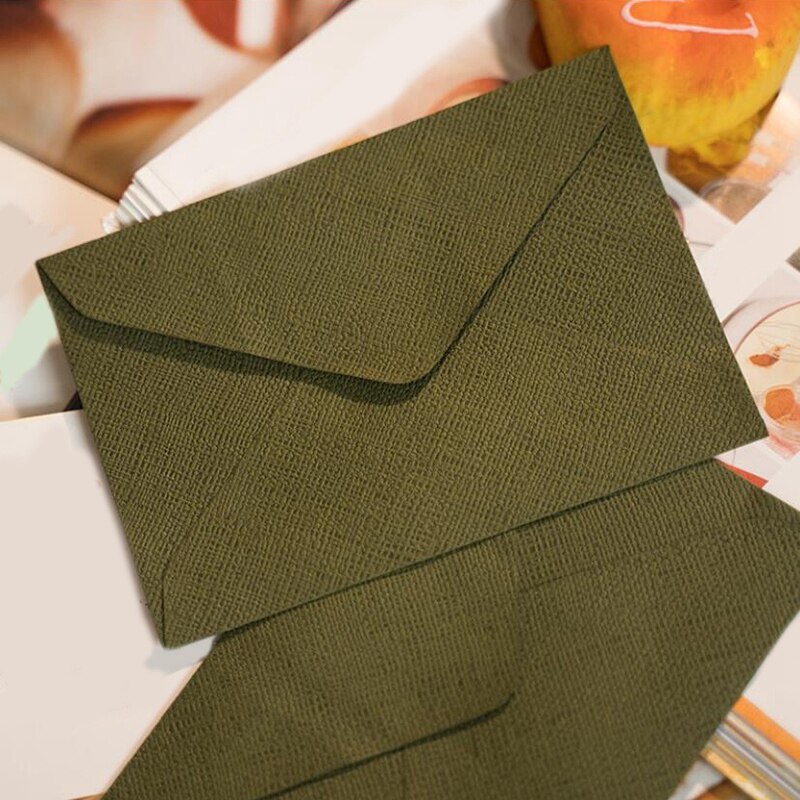 50Pcs/Pack C6 Window Envelopes Envelopes Wedding Party Invitation Envelope Greeting Cards Envelopes