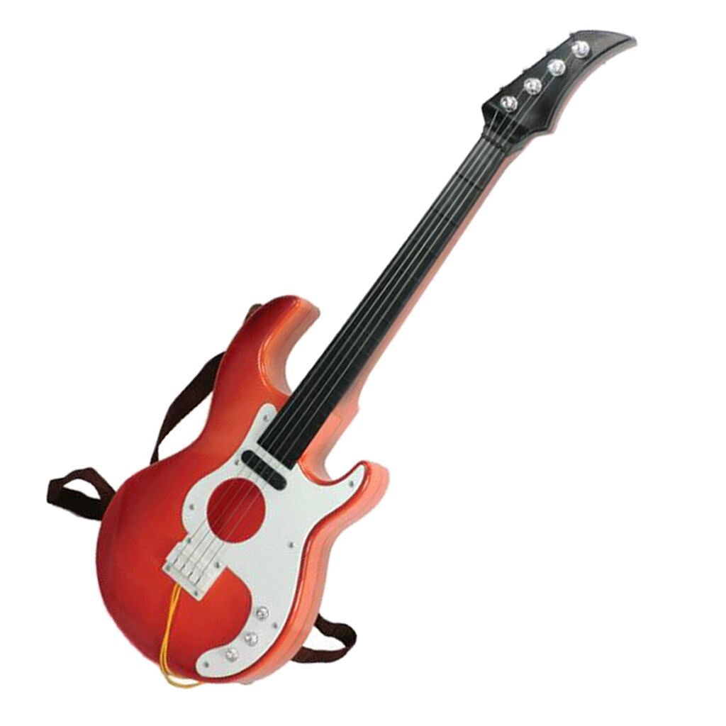 Portable Simulation Toy Guitar Guitarra Bass Toys Practice Guitar