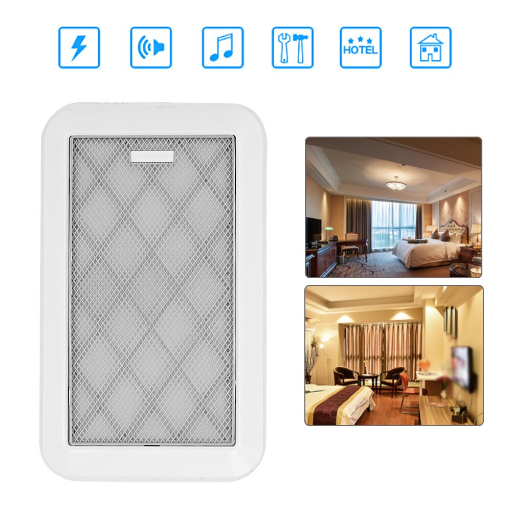 Wired Doorbell 85-90db Loud Doorbell Chime Mechanical Welcome Door Bell For Home Office Hotel Access Control System(220V )​​