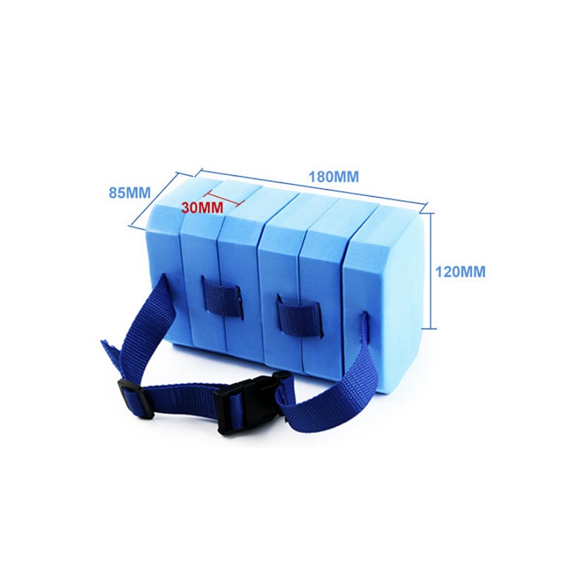 Treningsbasseng eva skumbelte justerbart rygg flytende skum svømmende flytende linning flytebelte for barn