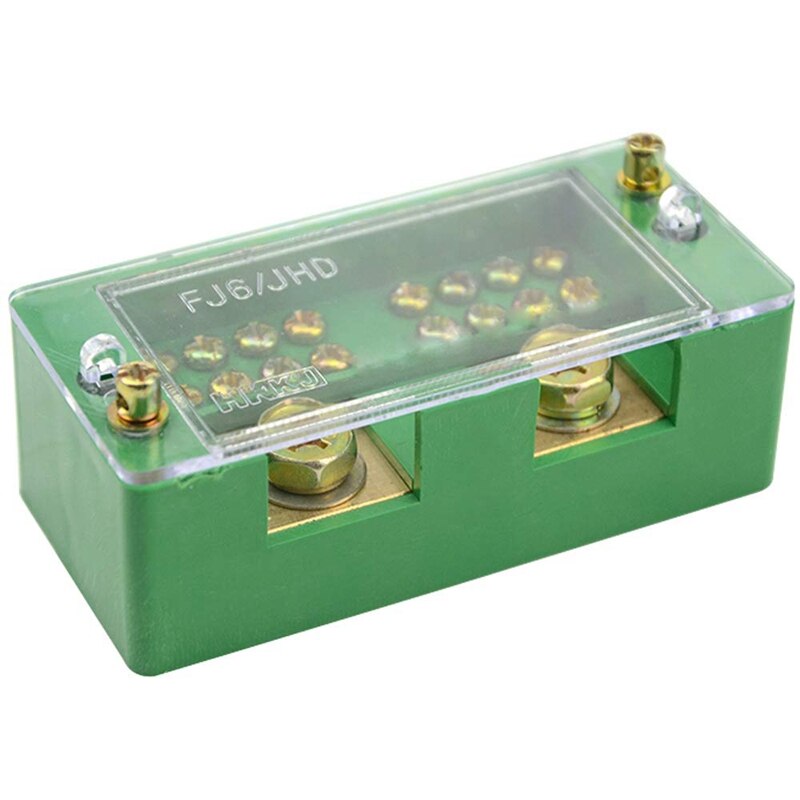 660V 30A Enkele Fase 2 Inlaat 8 Outlet Meterkast Junction Power Distributie Terminal Blok (2 Inlaat 8 outlet)