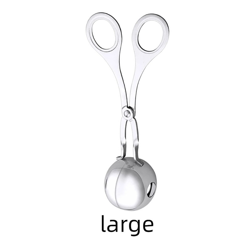 Cookie Tools Ball Maker Spoon Stainless Steel 304 Ice Cream Scoop set with Trigger: B Large