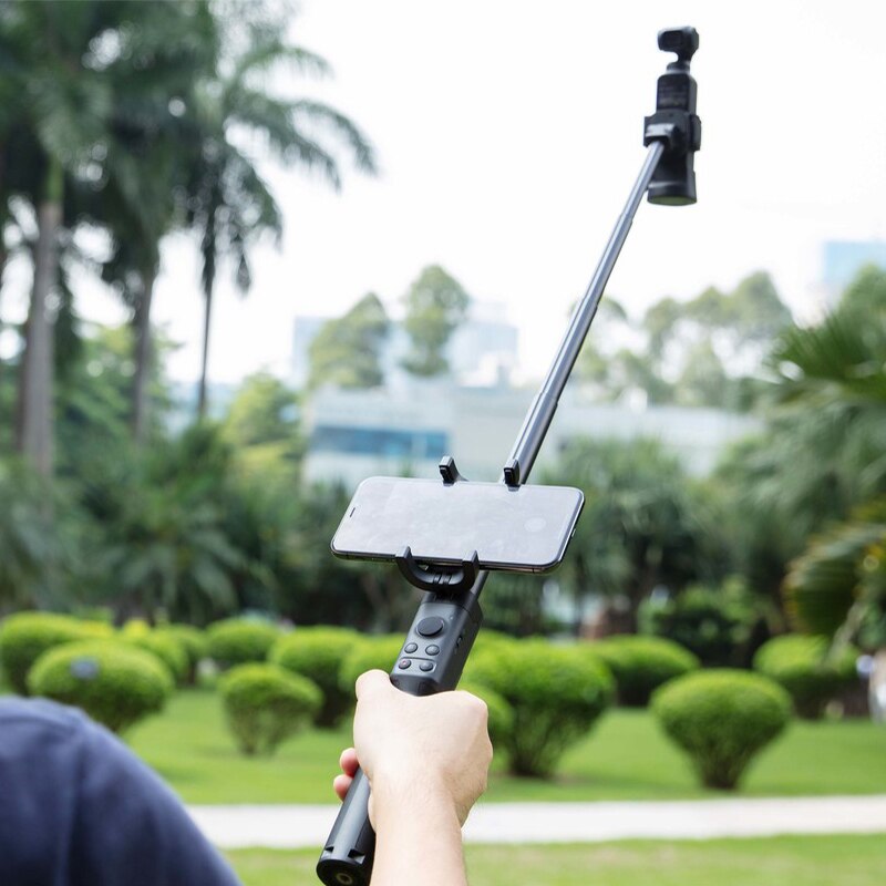 DJI Osmo Pocket Extension Rod connects Osmo Pocket with additional accessories Retractable extension rod 50cm with phone holder