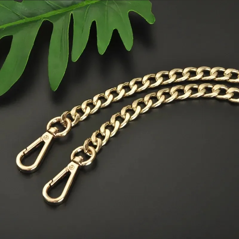 Accessori per catene in metallo Borsa da polso portatile a tracolla Tracolla a catena Accessori per bagagli di ricambio Decorazione versatile