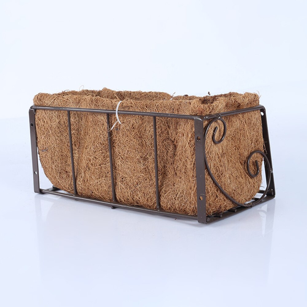 Pot Coconut Mat Cocoa Fiber Plant Flower Basket Liner For Balcony Windowsill HOME Decor Hanging Extra Thick Coffee Lining