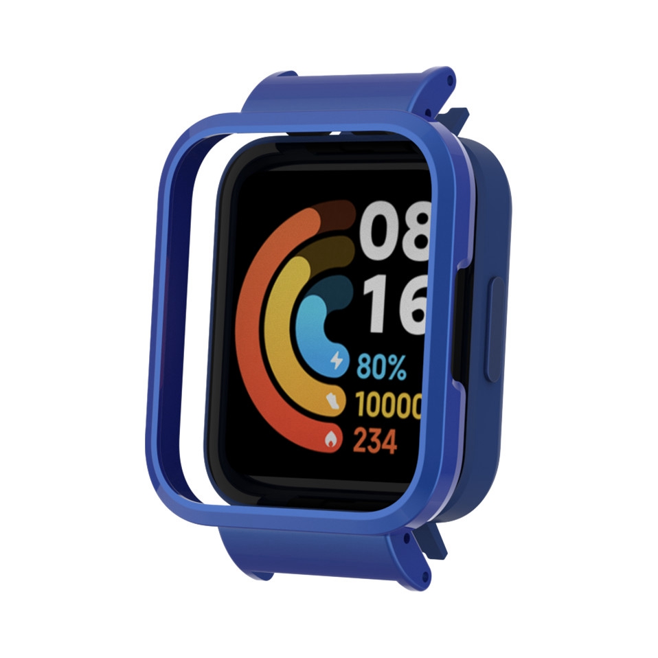 Coque de Protection d'écran en métal, antichoc et anti-rayures, pour Xiaomi Redmi Watch 2 Lite: blue / Redmi watch 2 lite