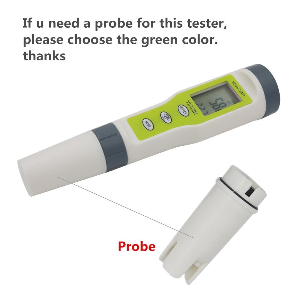 PH meter Replacement Glass Probe Electrode for PH/TDS/EC/Temperature Meter: green