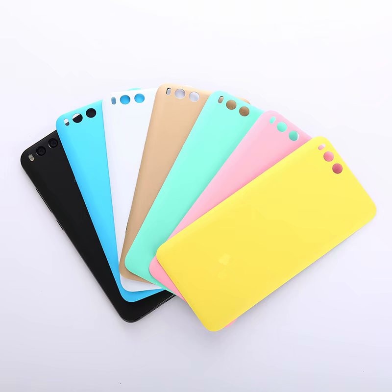 Funda de plástico mate para Xiaomi Mi 6, carcasa trasera para teléfono Mi6 Xiaomi6 pegamento para pegar