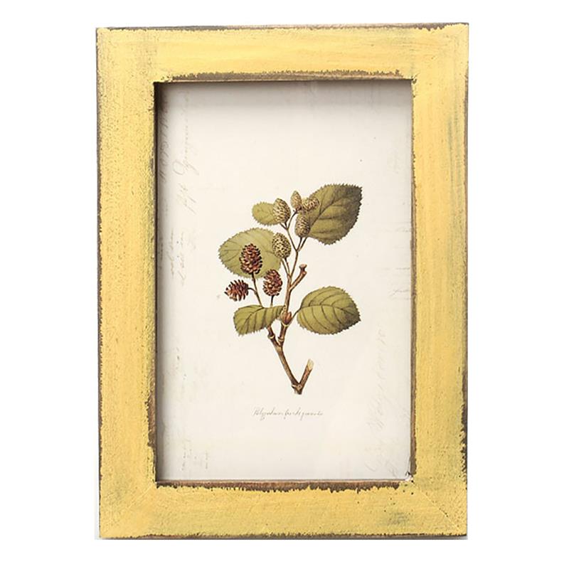 Marco de fotos Vintage familiar cálido de 6 pulgadas para decoración del hogar marcos de fotos de boda de madera Vintage con forma Irregular marco familiar: B