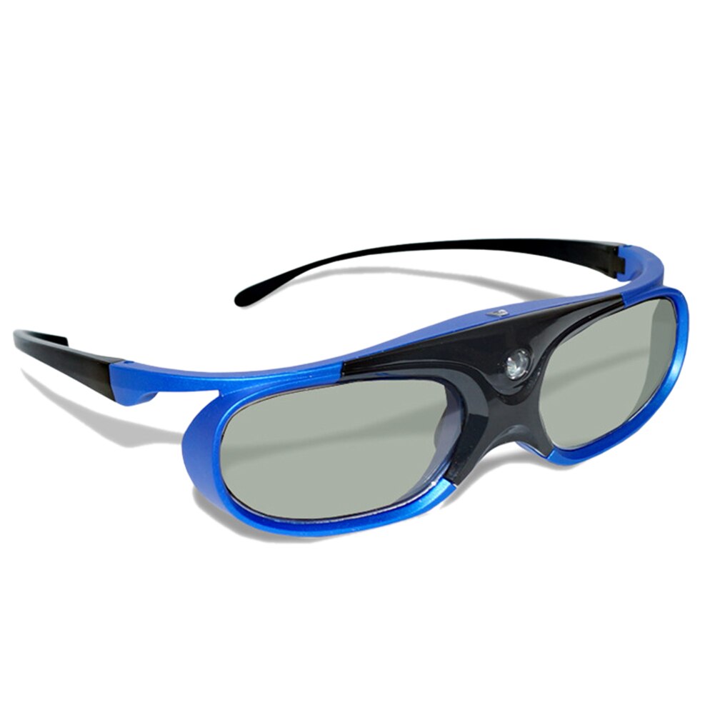 Gafas 3D recargables de obturador activo ligero para proyector DLP LINK QJY99: 003