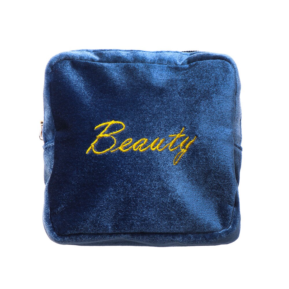 Tampon Storage Bag Sanitary Pad Pouch Women Napkin Cosmetic Bags Organizer Ladies Makeup Bag Girls Tampon Holder Organizer: B-blue