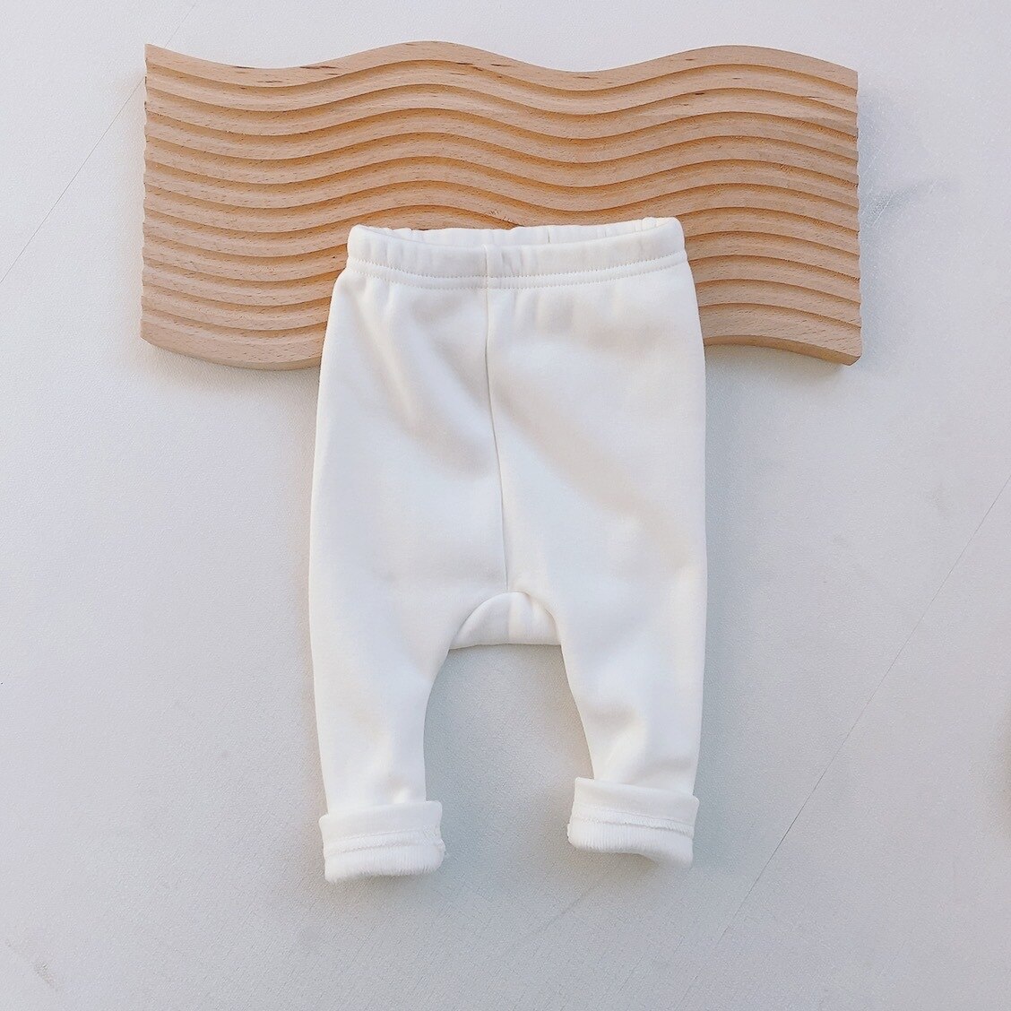 Pantaloni pantaloni a righe elastici a costine abbigliamento per neonati tinta unita per bambini Toddler Boys Girl Clothes pantaloni per bambini Casual Bottoming: white / 6m