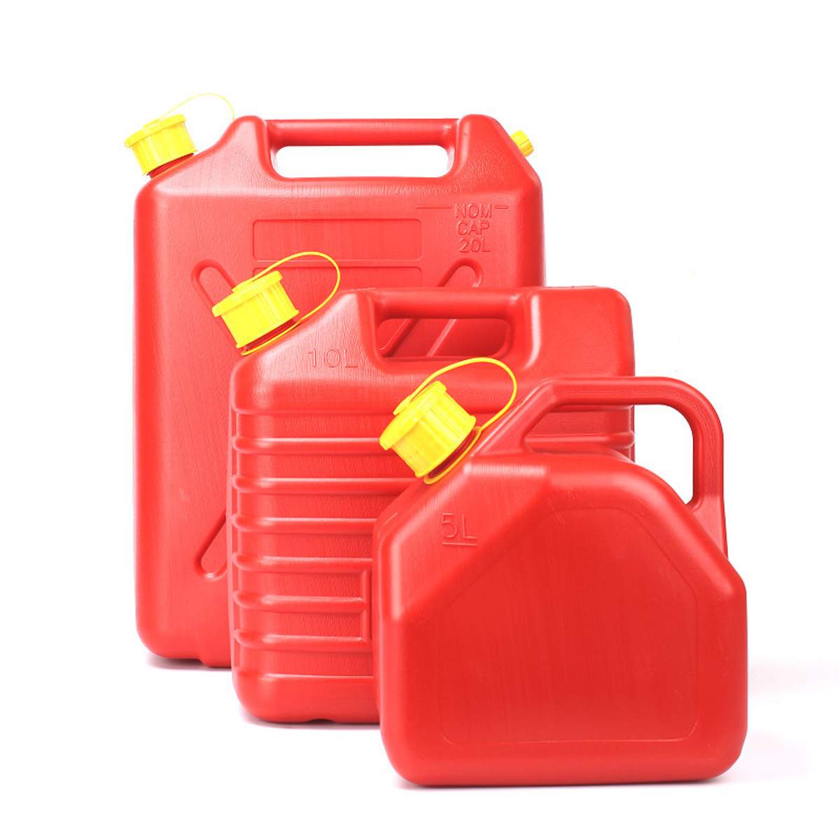 Plastic Fuel Tanks Anti-corrosion Petrol Cans Mount Motorcycle Car Jerry Can Gas Tank Oil Container Fuel Canister 5L/10L/20L