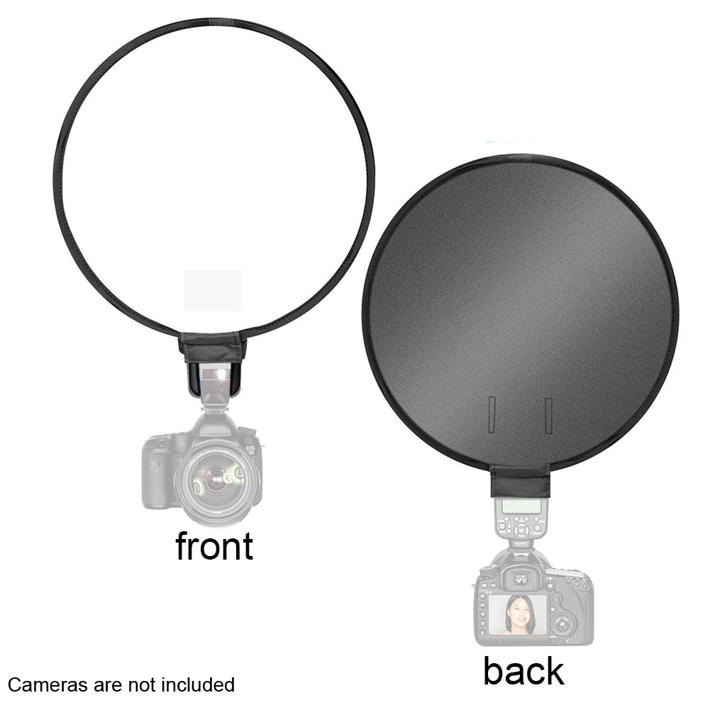 Portable Accessories Mini Round Speedlight Universal Tent Diffuser Soft Box Durable For DSLR Camera On Top Shooting Photo Studio
