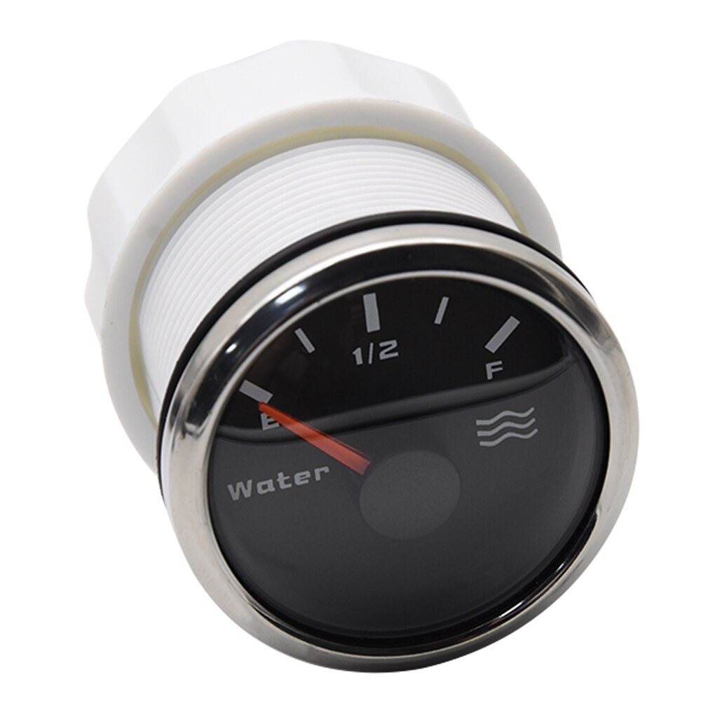 Jauge de niveau d'eau de bateau de voiture de 52mm NMEA 2000 indicateur de niveau de réservoir d'eau mètre pour le bateau automatique 9 ~ 32V avec l'instrument pointu de mètre