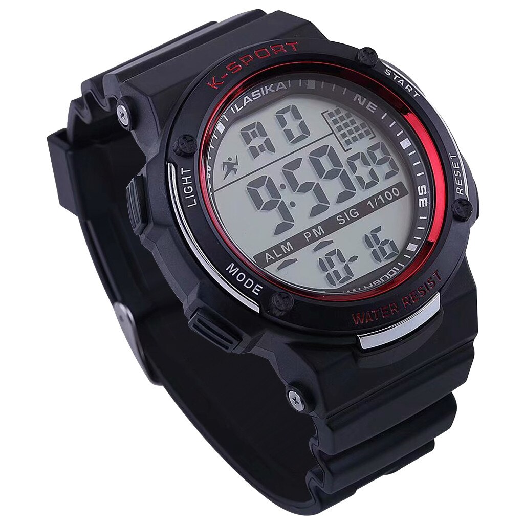 Multi Functie Lichtgevende Waterdichte Sport Horloge Mode Elektronische Horloge mode gif horloge Outdoor sport horloge