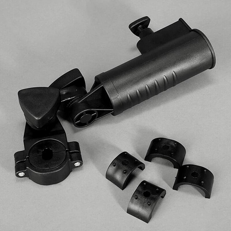 Universal Golf Push Cart Umbrella Holder Adjustable Angle With Handle Connector For Bike Stroller Fishing Outdoor Accessories