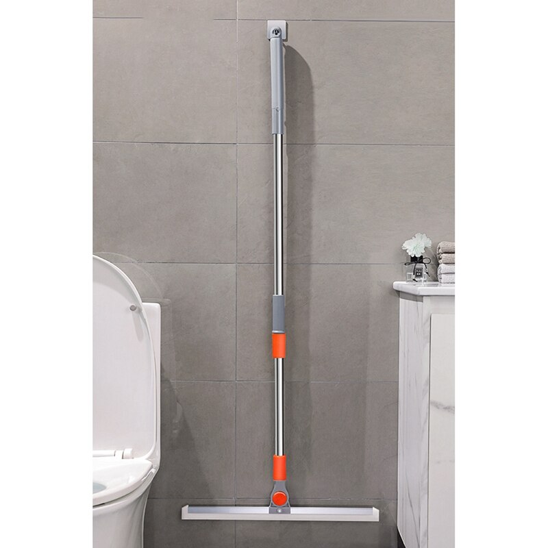 Multifunction Magic Floor Wiper Rotatable Wiper Scraper Telescopic Broom Floor Cleaning Tools Window Squeegee Water