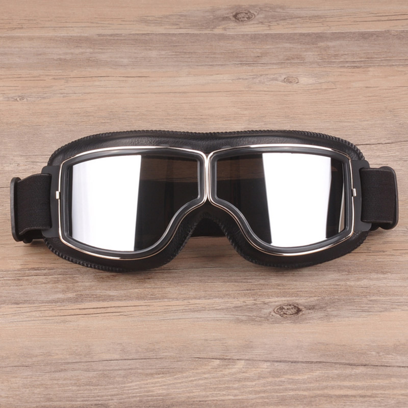 Lunettes de protection Anti-vent, Anti-sable, pour moto, sécurité dans le désert, anti-éclaboussures ultraviolettes: black mirror