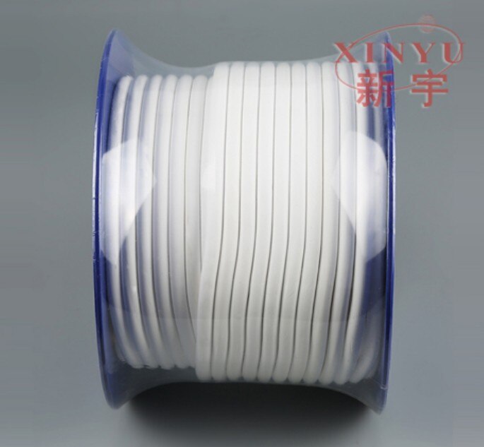 Expanded PTFE soft sealing rod,ptfe padding ptfe gland packing, EPTFE valve stem packing, Expanded PTFE cord tape round rope