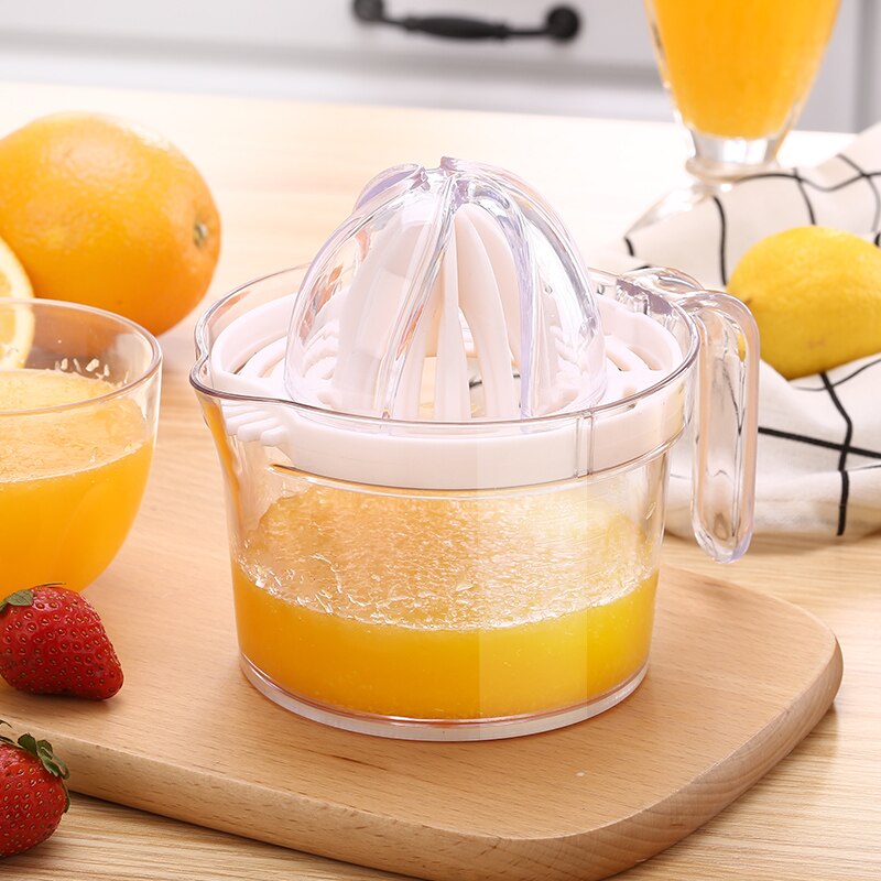 Manuell citruspress för apelsin citronfruktpress 100%  original juice barn hälsosam livsmedelspressmaskin