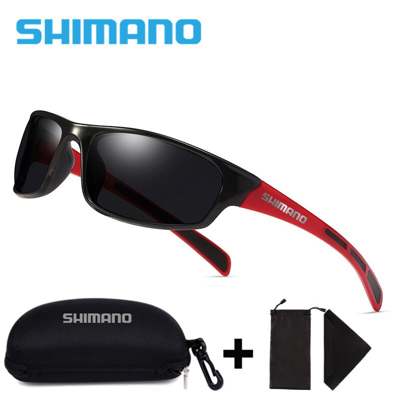 Shimano Vissen Bril Outdoor Sport Anti-Uv Zonnebril Mannen Bergbeklimmen Klimmen Zonnebril Gepolariseerde Vissen Bril: 11