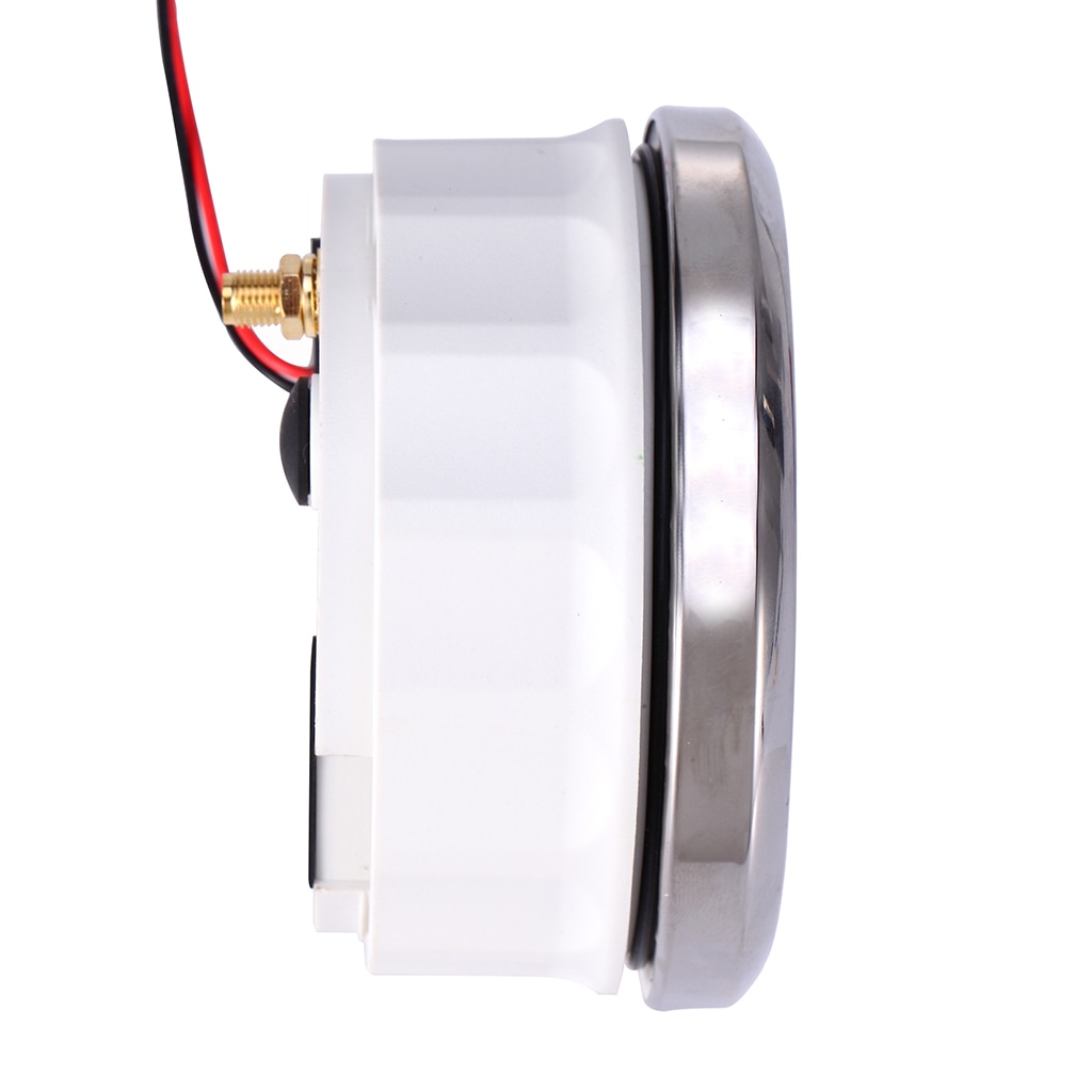 Marine Car Digital GPS Speedometer Gauge 0-120 km/h 85mm 316L Black