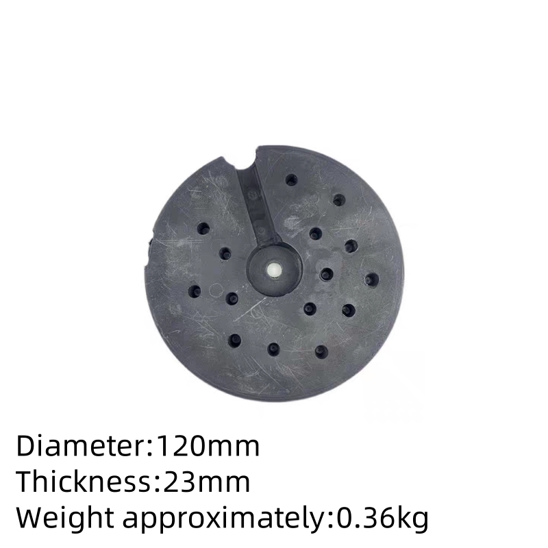 Desk lamp floor lamp base weight block chassis weight block bottom support weight block DIY lamp fixture fixing accessories: Brown