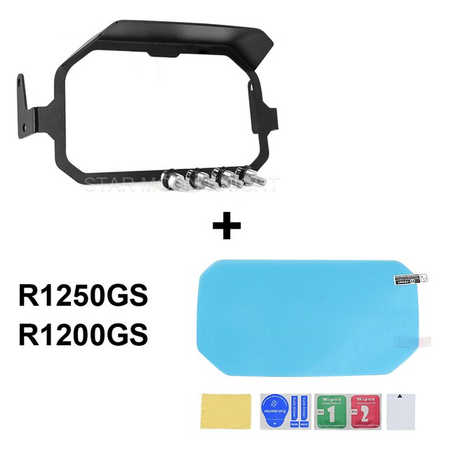 Pantalla antirrobo TFT + protección de instrumentos para BMW R1250GS GS R 1250 1200 GS R1200 R1200GS Adventure LC ADV: R1200GS - AC