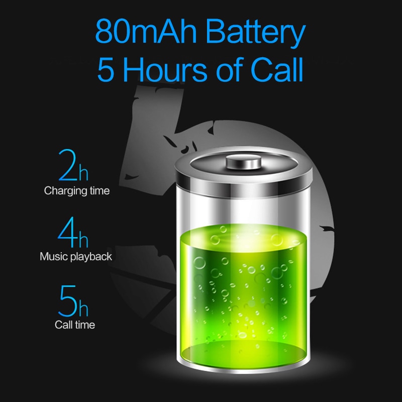 Bluetooth Wireless Retractable Headset Hands-free Clip For Stereo Headset Mic Portable Phone Call Bluetooth Headset For Xiaomi