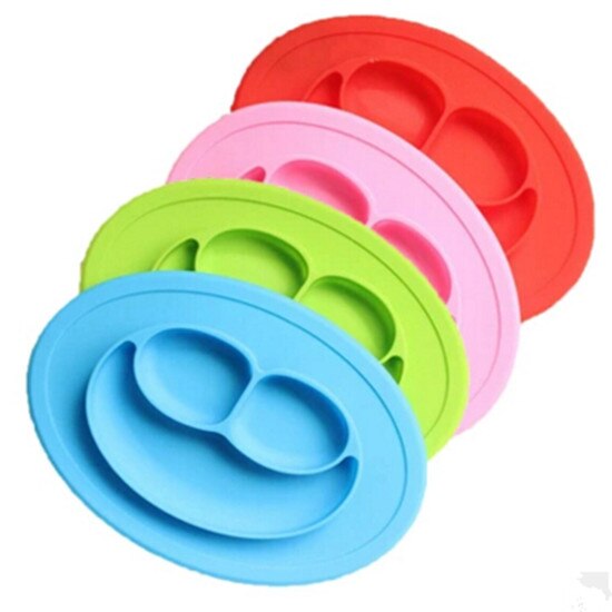 Siliconen hittebestendige placemat mini mat kinderen eetblad kom schaaltjes