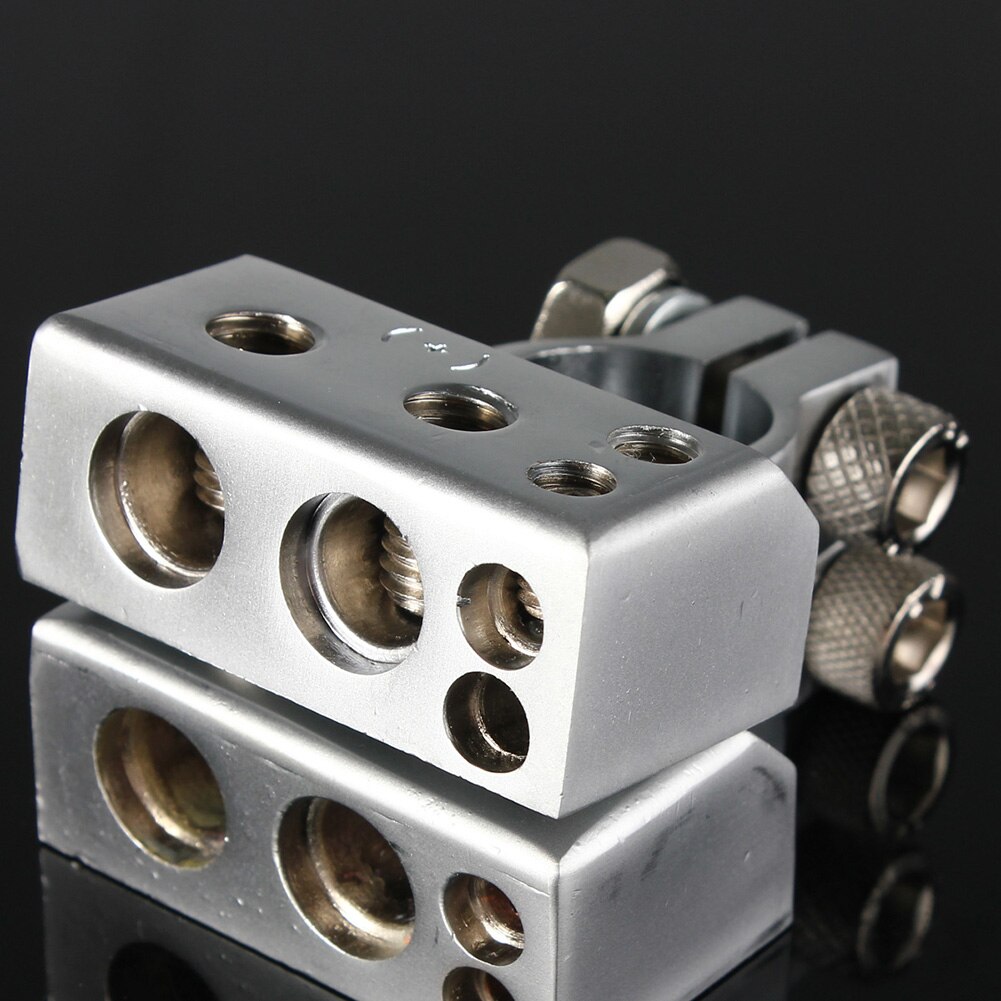 2Pcs 2/4/8 AWG Gauge Car Battery Terminal Positive /negative Car battery Connector Battery Caps Terminal Connector