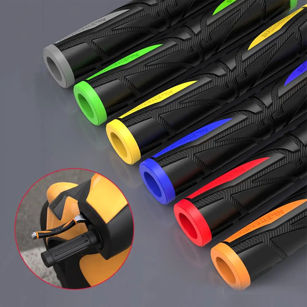 1Pair Motorcycle Handgrip Environmental rubber Motorbike Brake Clutch Lever Cover Handlebar Grips Motorcycle Handgrip Guard