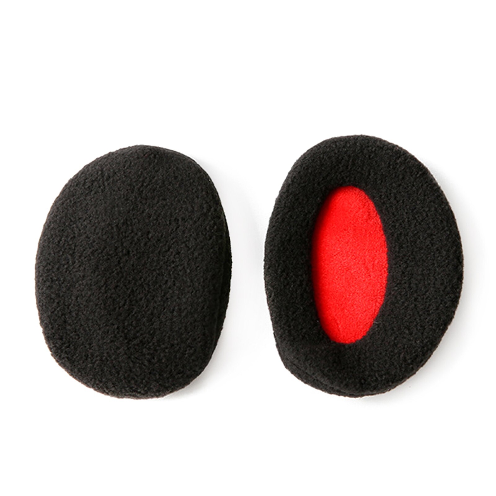 Winter Ear Cover Bandless Ear Warmers Earmuffs Foldable Ear Cover for Adult Men Women: black